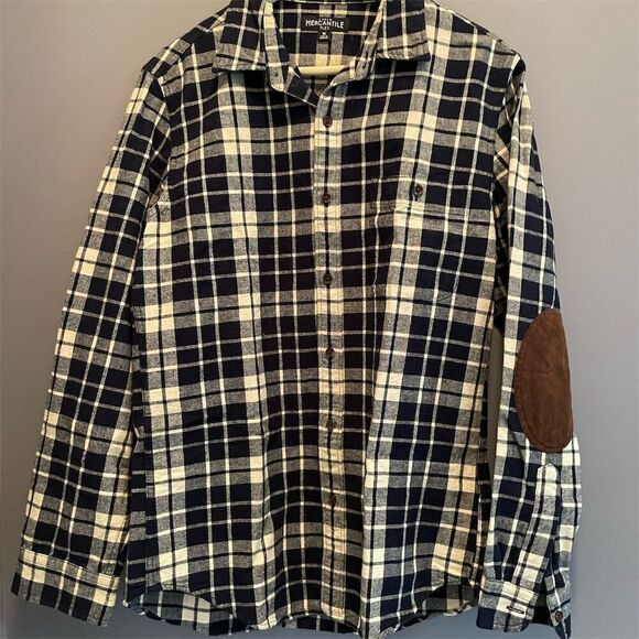 J. Crew Men's Plaid Flannel Shirt M Multicolor Long Sleeve Casual - Picture 1 of 10